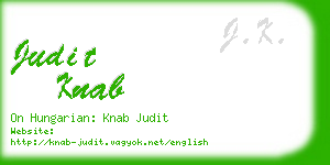 judit knab business card